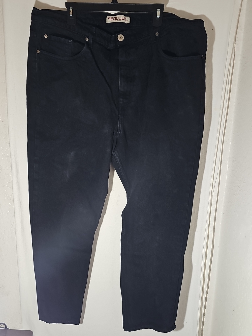 Slim Fit Men's Black Jeans